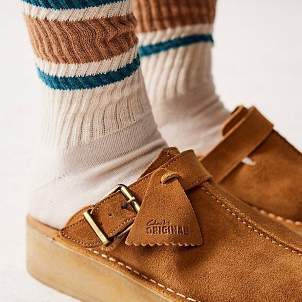 Tan Suede Loafers